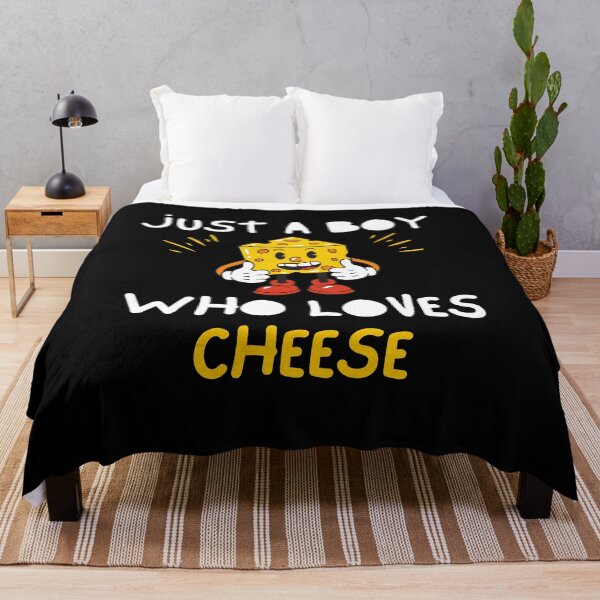 Item preview, Just A Boy Who Loves Cheese Funny men Saying designed and sold by kALENZI.