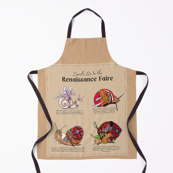 Artikelvorschau, Schnecken gehen zum Renaissance-Jahrmarkt entworfen und verkauft von Wyrd & Witchy Art and Design.