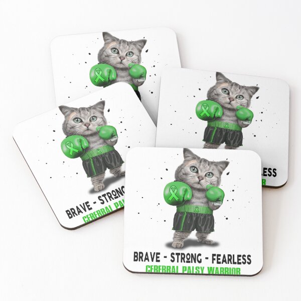 Item preview, Cerebral Palsy Warrior - BRAVE STRONG FEARLESS designed and sold by Berriosly.