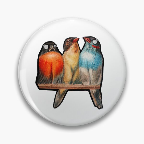 Item preview, Hipster Birds designed and sold by Not Too Shoddy.