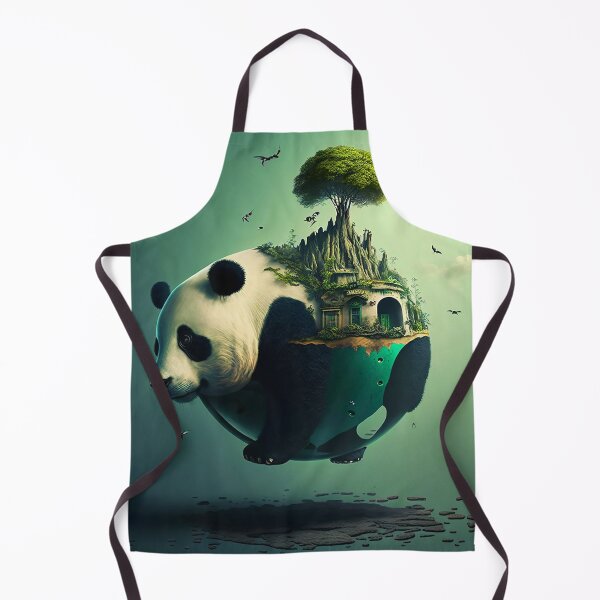 Item preview, Panda abstract fullprint 5 designed and sold by Artistic Pandas.