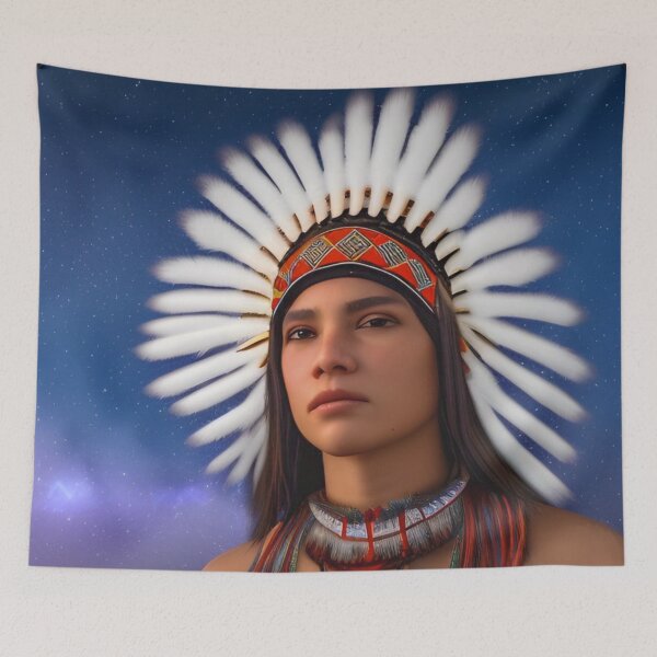 Item preview, Indigenous warrior  designed and sold by Monkey204.
