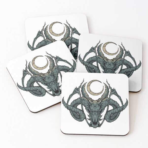 Item preview, Baphomet with bright Moon designed and sold by SanXaloonk.