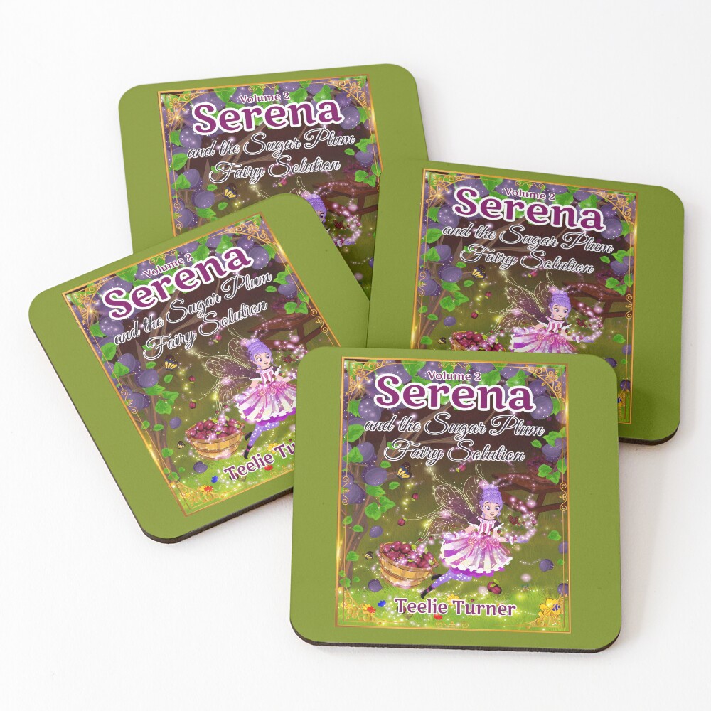 Item preview, Coasters (Set of 4) designed and sold by FairyBookClub.