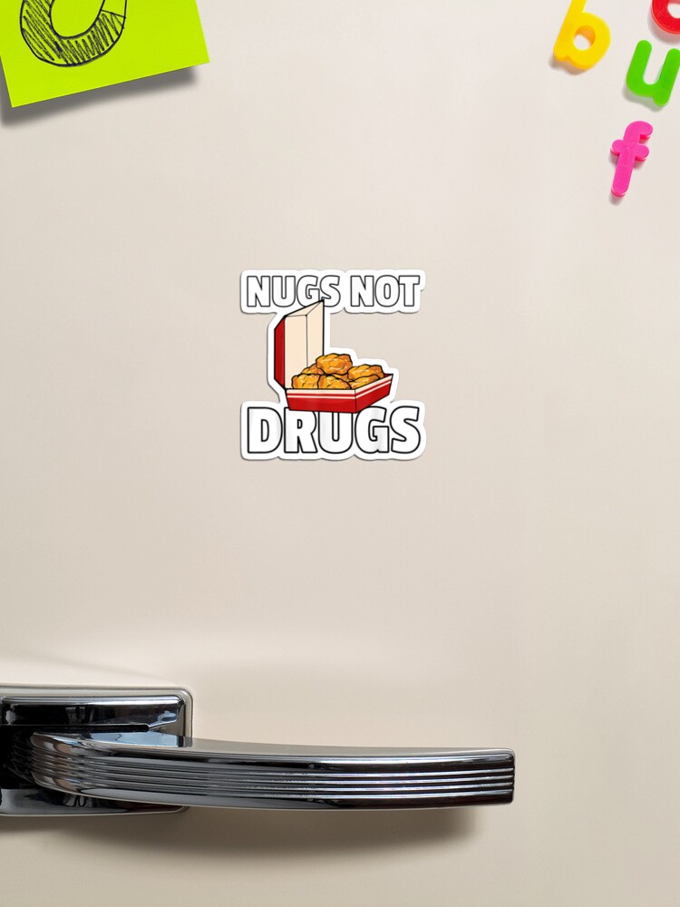 Nugs Not Drugs Funny Chicken Nuggets Fanny Pack by Abstraction World