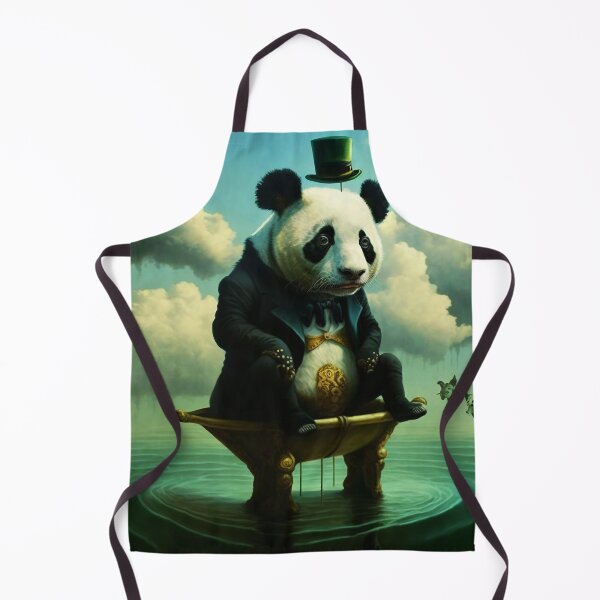 Item preview, Panda abstract fullprint 8 designed and sold by Artistic Pandas.
