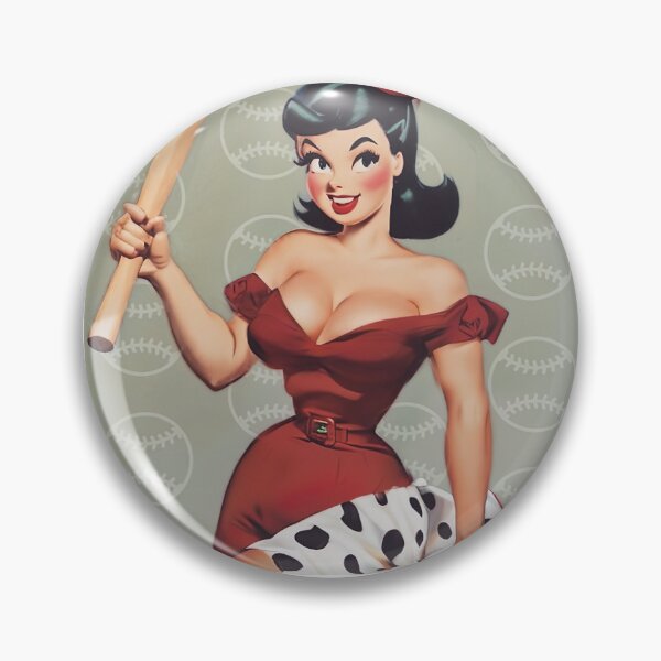 Item preview, Baseball Mom - Pinup Girl designed and sold by cutestpinups.