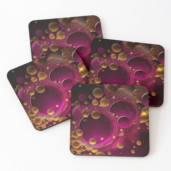 Item preview, Sparkling Gold & Magenta Inspired by the Glamour of Luxury Gold Dust designed and sold by HiArtify ❤️.
