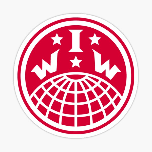 Artikel-Vorschau von Logo der Industriearbeiter der Welt (IWW)., designt und verkauft von fuzzynautilus.