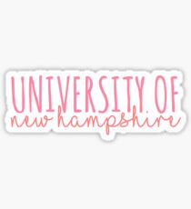 university of new hampshire Sticker