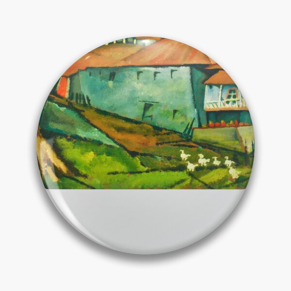Item preview, Amadeo de Souza Cardoso Portuguese painter Small River House  designed and sold by TeeARTHY.