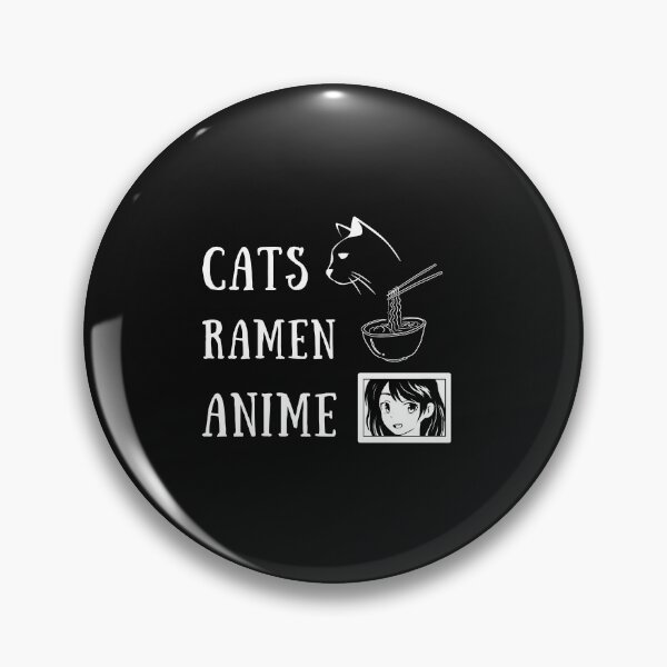 Item preview, Cats Ramen Anime Japan Introvert Awkward Relax Cute Funny Sarcastic Happy Fun Inspirational Gift designed and sold by EpsilonEridani.