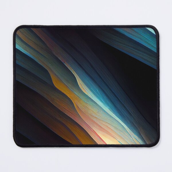 Item preview, muted rainbow pattern shafts of light designed and sold by artfullyprompt.