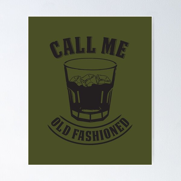 Item preview, Old Fashioned Whiskey Drink Whisky Rocks Fan Bourbon T-Shirt designed and sold by Creekman Designs.