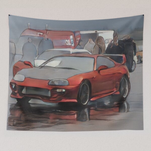 Item preview, Toyota Supra MK4 - Cartoon Design designed and sold by Trevor1984.