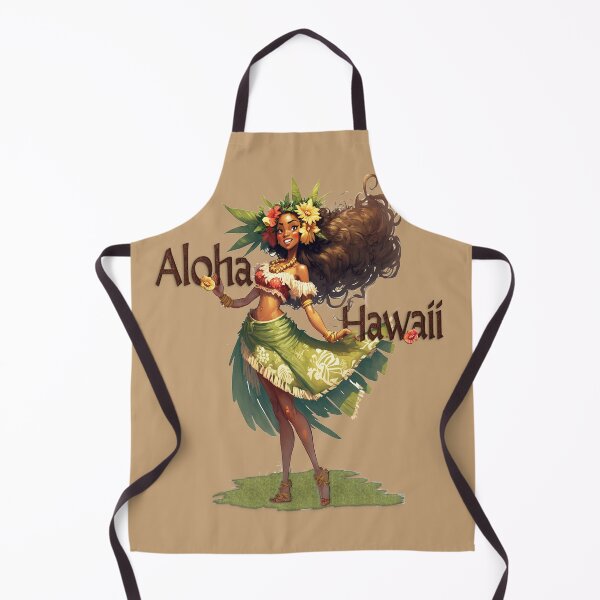 Item preview, Hula Girl Aloha Hawaii Dancing designed and sold by AboutBeaches.