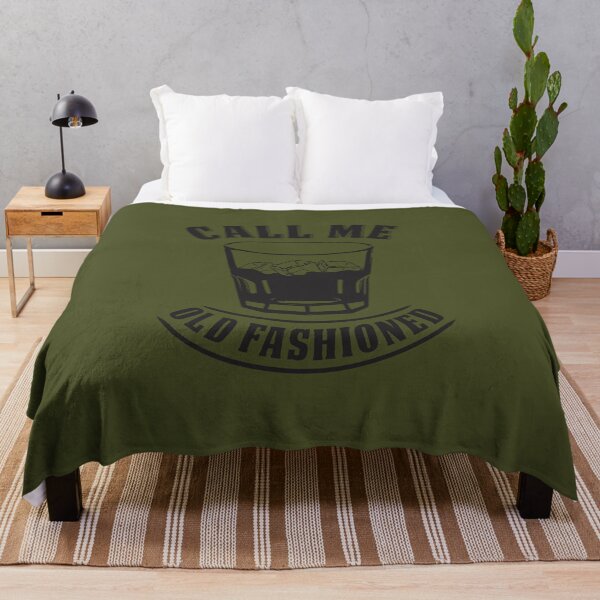 Item preview, Old Fashioned Whiskey Drink Whisky Rocks Fan Bourbon T-Shirt designed and sold by Creekman Designs.