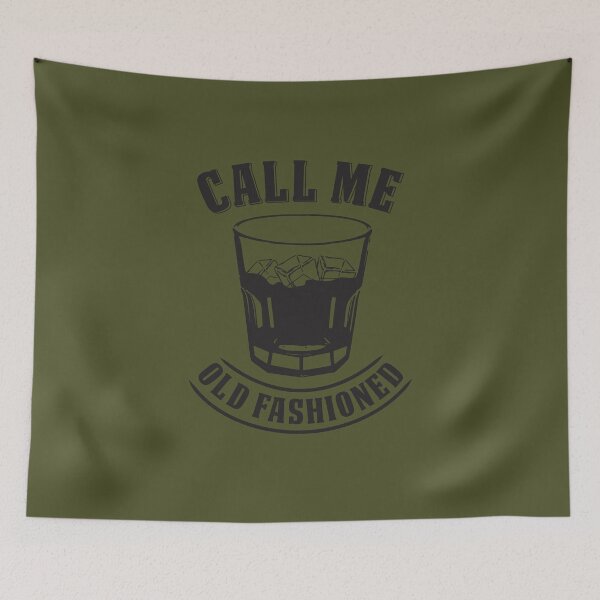 Item preview, Old Fashioned Whiskey Drink Whisky Rocks Fan Bourbon T-Shirt designed and sold by Creekman Designs.