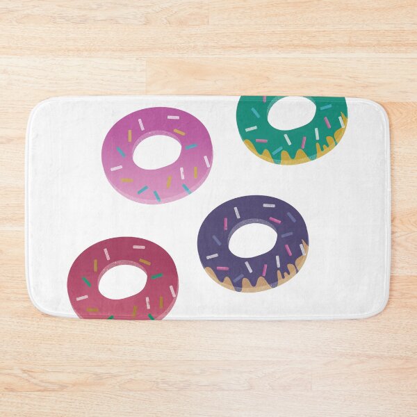 Item preview, Four Multicolor Donuts designed and sold by Latoblooms.