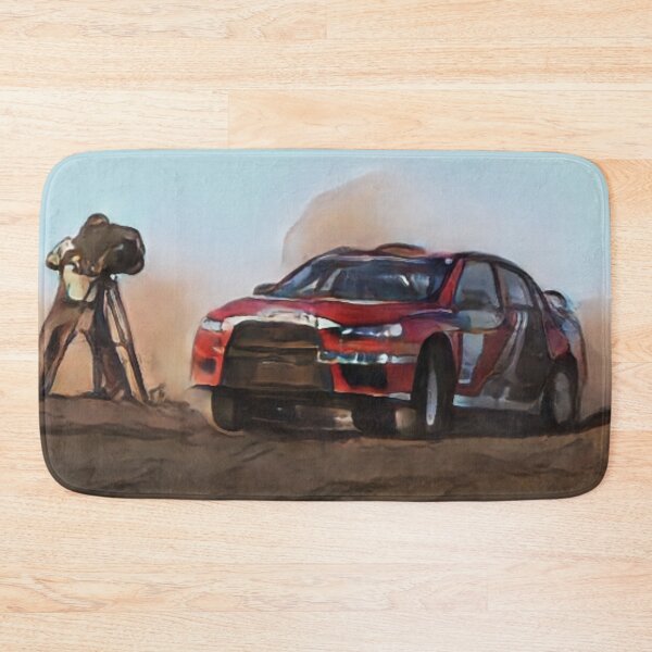 Item preview, Mitsubishi Lancer Evo X - Rally Cartoon Design designed and sold by Trevor1984.