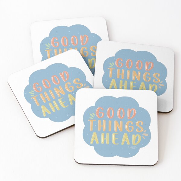 Item preview, GOOD THINGS AHEAD designed and sold by nikkibilbao.