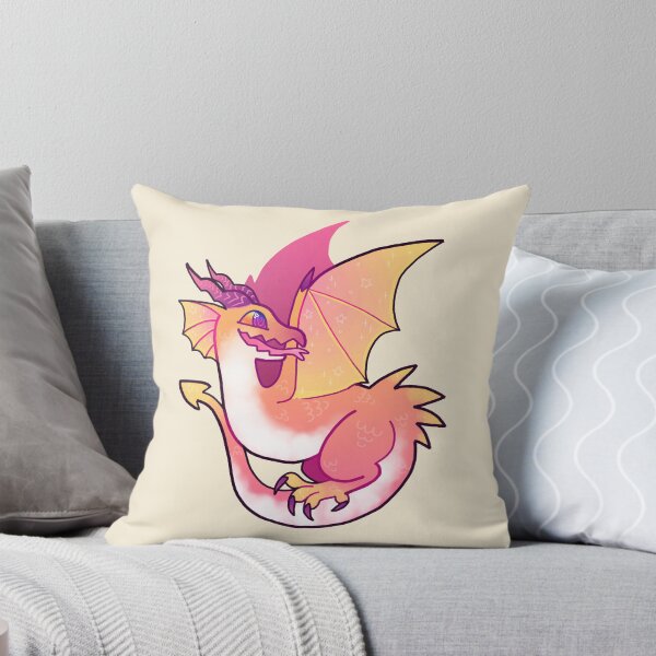Artikelvorschau, Pfirsichfarbener Wyvern entworfen und verkauft von Spadefish Art.