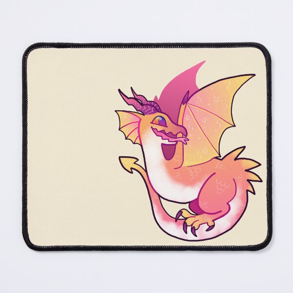 Item preview, Peachy Wyvern designed and sold by Spadefish Art.