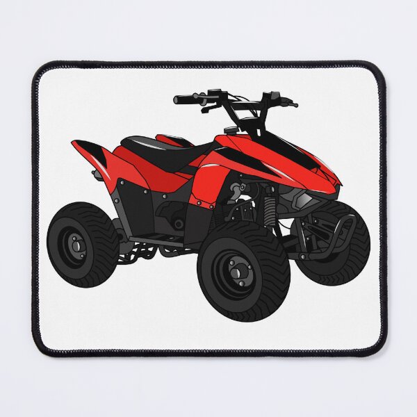 Item preview, Quad bike atv cartoon illustration  designed and sold by Misscartoon.