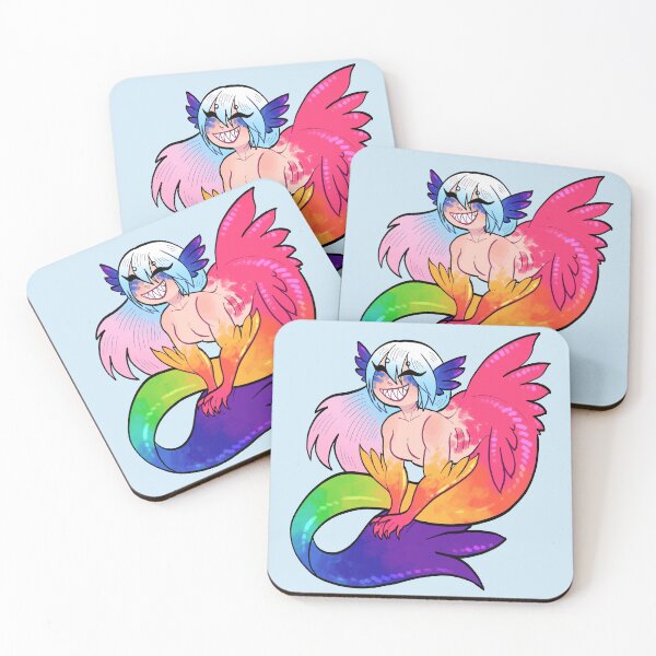 Item preview, Rainbow Mermaid designed and sold by Spadefish Art.