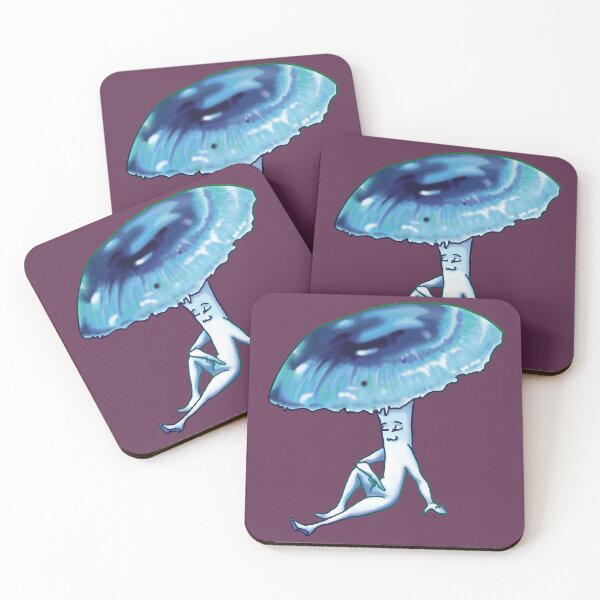 Item preview, Chill Pixie's Parasol Mushroom Person designed and sold by Geeky Goblin Workshop.