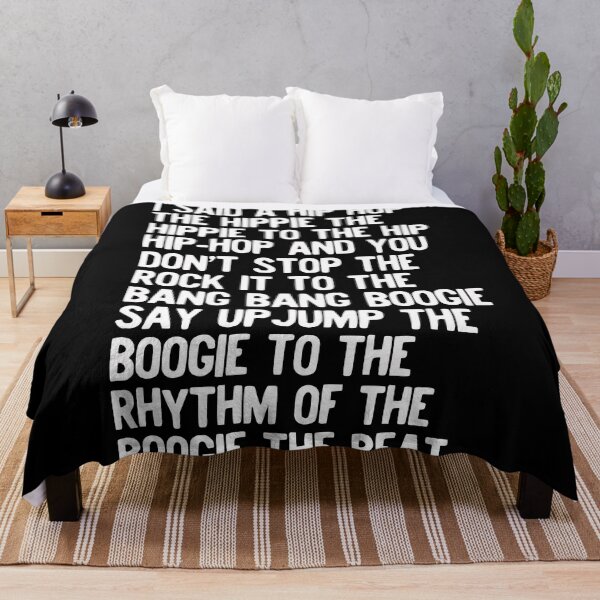 Item preview, Rappers Delight Hip Hop Music Lyric Poster - Sugarhill Gang, I said a hip hop designed and sold by HoneymoonHotel.