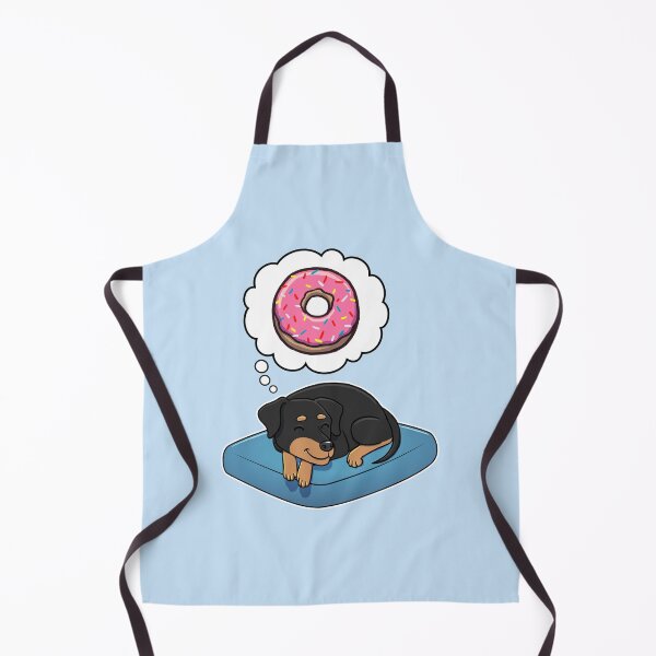 Item preview, Miniature Pinscher dreaming about Donuts designed and sold by DoggieDelights.