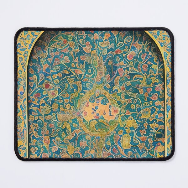 Item preview, Digital art piece based on persian tiled mural designed and sold by Eclecticist.