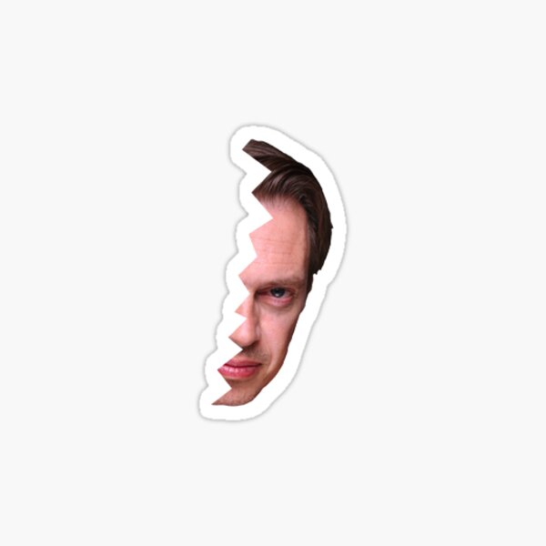 Item preview, Matching Steve Buscemi Stickers 2/2 designed and sold by jacobwolin.