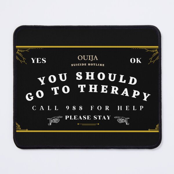 Item preview, Ouija Board Suicide Hotline designed and sold by Allison Sharaf.