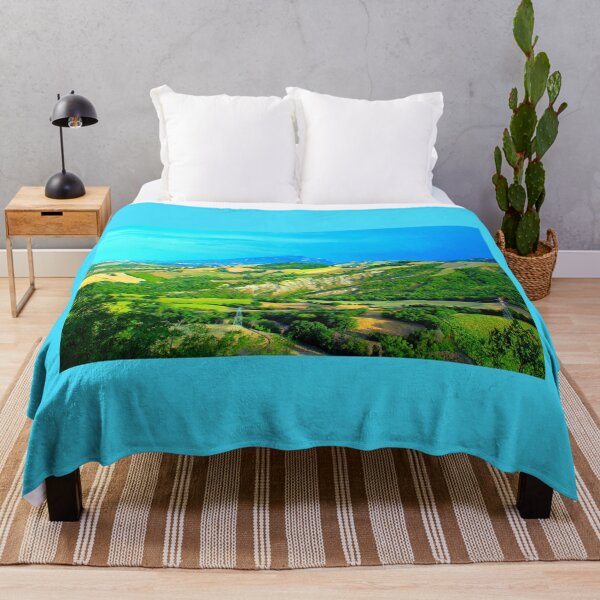 Item preview, Scenery in Force with Monte dell'Ascensione, badlands, ravines, thickets, poles designed and sold by Kristina Drozd.