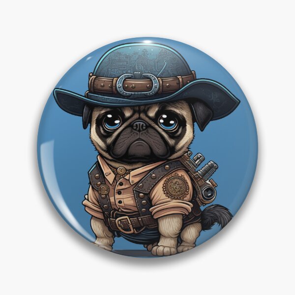 Item preview, Western Pug designed and sold by Black-Glove.