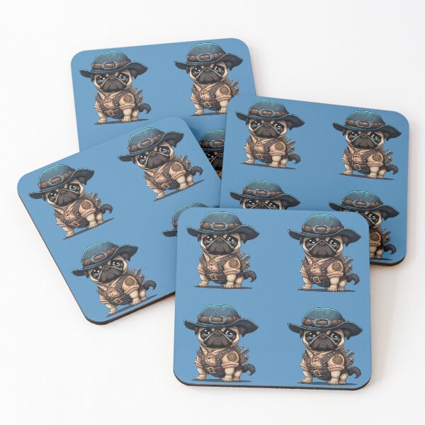 Item preview, Western Pug designed and sold by Black-Glove.
