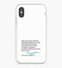 Vinilo o funda para iPhone Y luego me apuñaló.