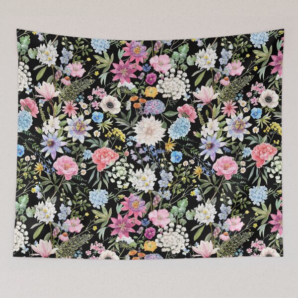 Item preview, Beautiful Variety of Garden Flowers Pattern designed and sold by silviaol.