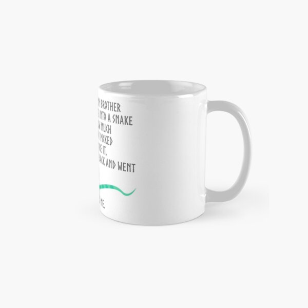 And Then He Stabbed Me. Classic Mug