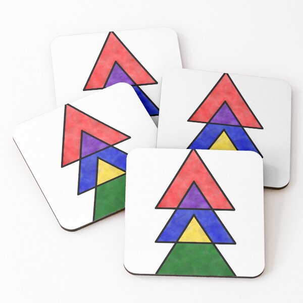 Item preview, Primary Triangles designed and sold by Enchantress Designs.