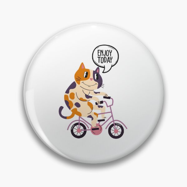 Item preview, Cat Riding a Bike designed and sold by Prilidiarts.