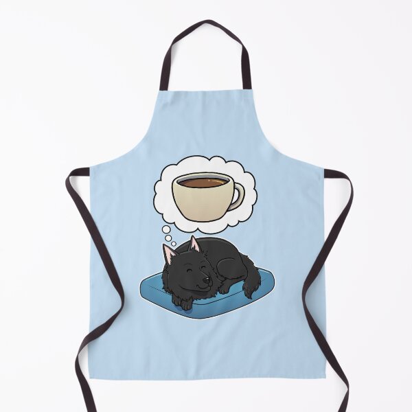 Item preview, Belgian Sheepdog dreaming about Coffee designed and sold by DoggieDelights.