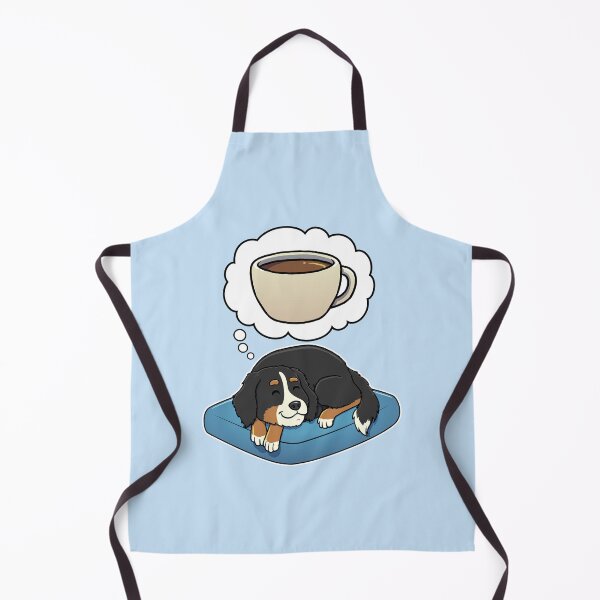 Artikelvorschau, Bernese Mountain Dog dreaming about Coffee entworfen und verkauft von DoggieDelights.