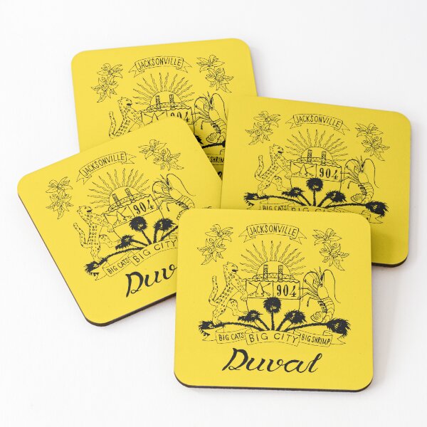 Artikelvorschau, Duval Crest schwarzer Schriftzug auf Gold entworfen und verkauft von DuvalCrest.