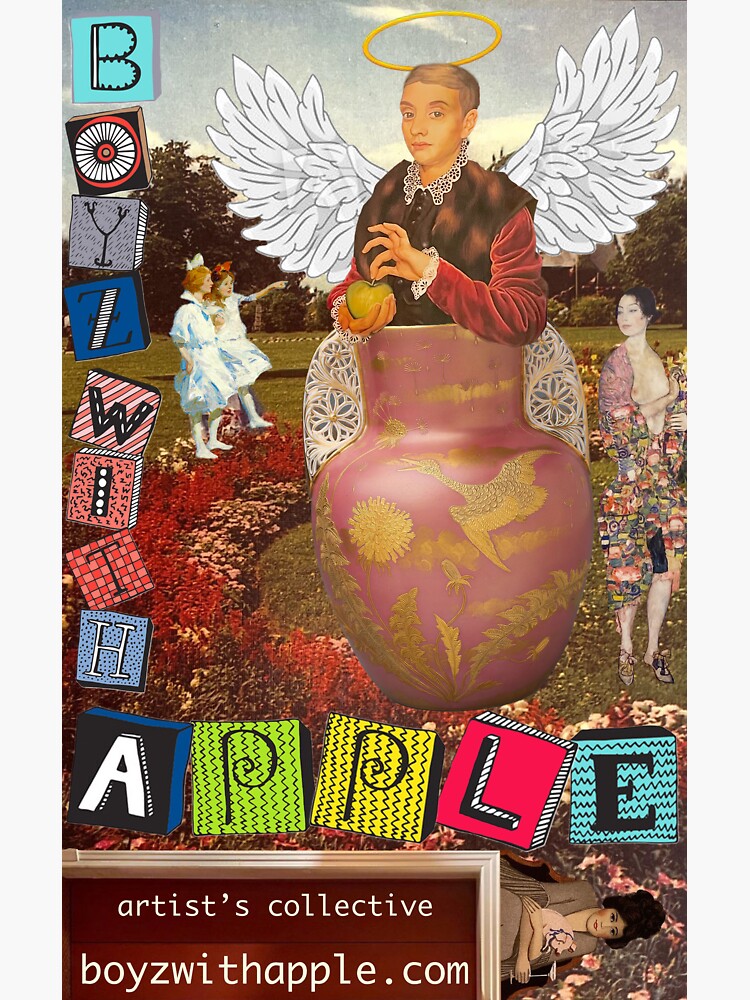 Thumbnail 3 of 3, Sticker, boyz with apple art collective designed and sold by boyzwithapple.