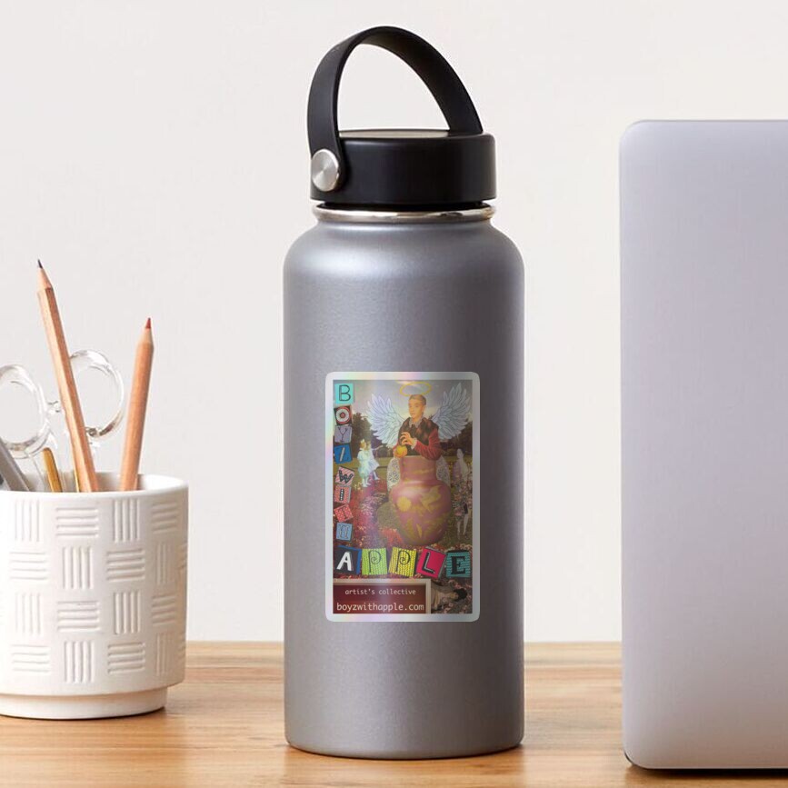 Item preview, Holographic Sticker designed and sold by boyzwithapple.