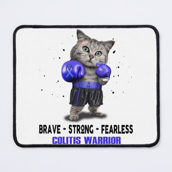 Item preview, Colitis Warrior - BRAVE STRONG FEARLESS designed and sold by Berriosly.