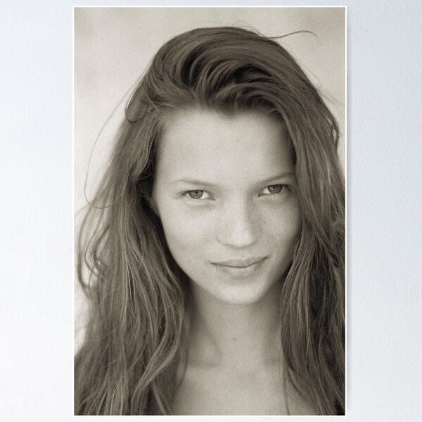 Item preview, BLACK AND WHITE KATE MOSS FASHION PHOTOGRAPHY 90s designed and sold by HoneymoonHotel.